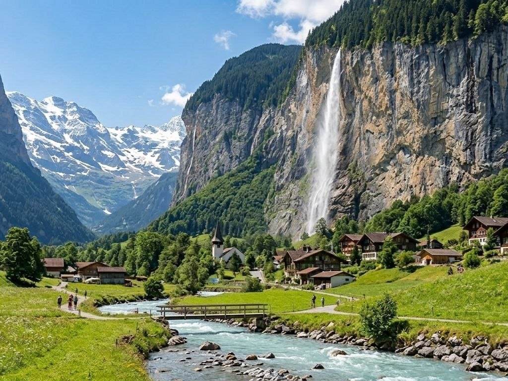 lauterbrunnen valley things to do near interlaken switzerland