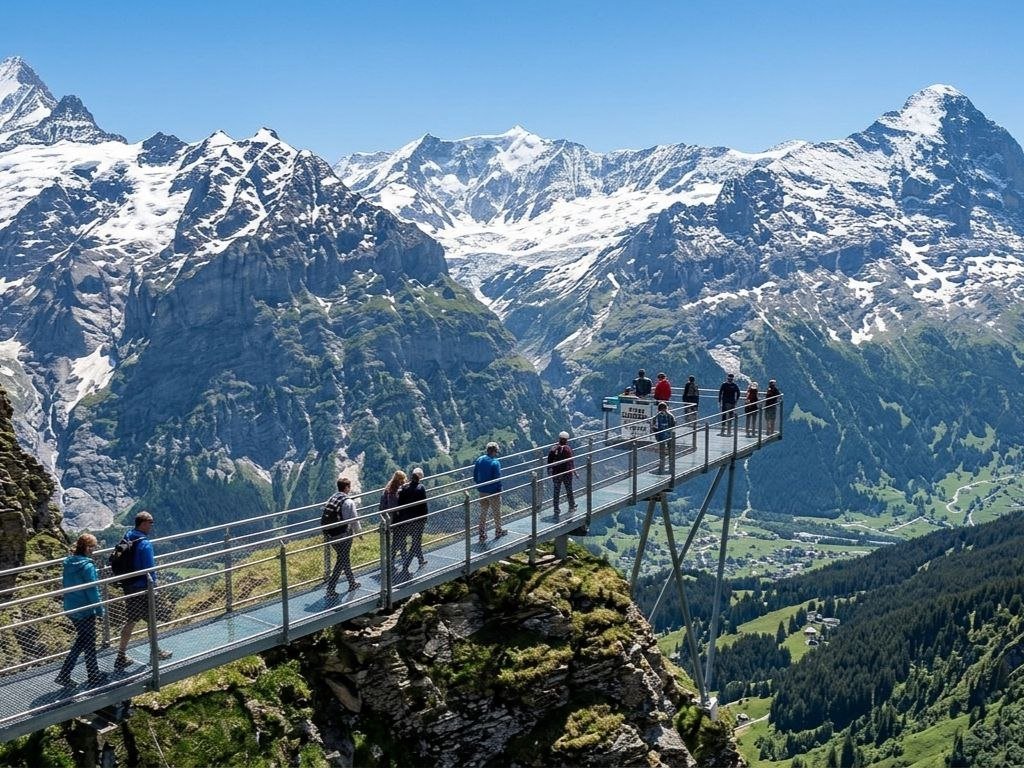 first cliff walk grindelwald switzerland