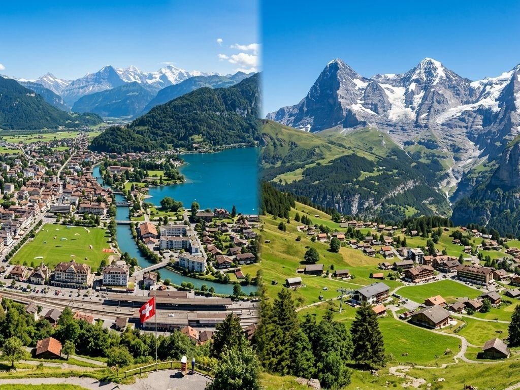 interlaken vs grindelwald comparison swiss alps
