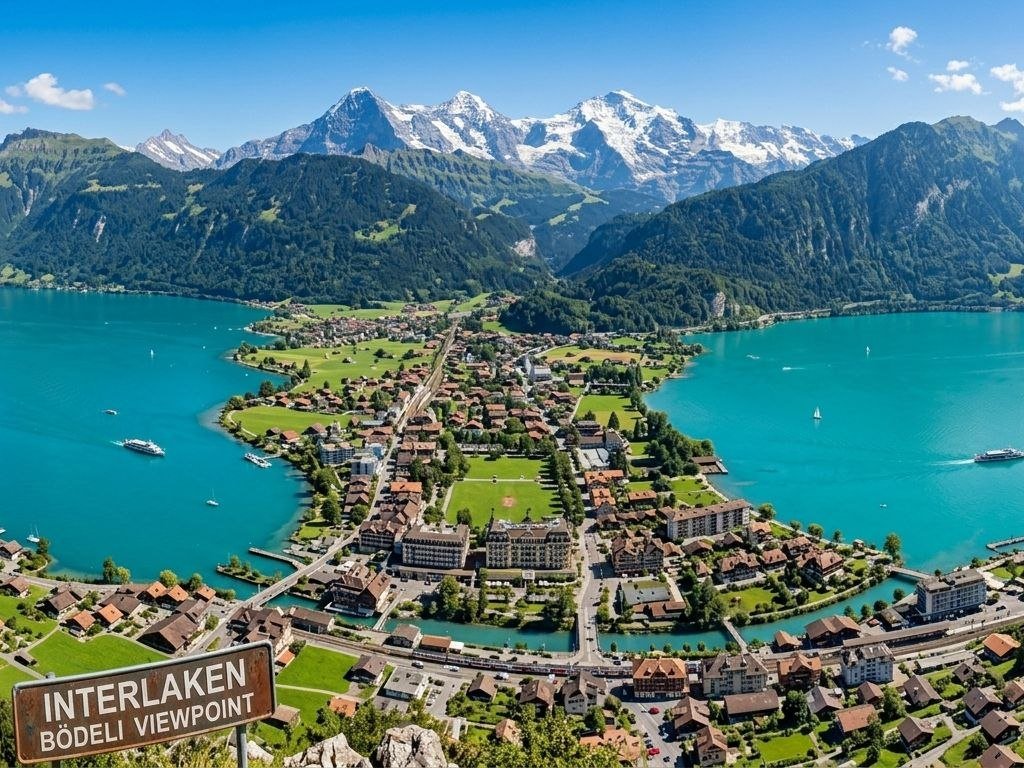 visit interlaken on a budget scenic view